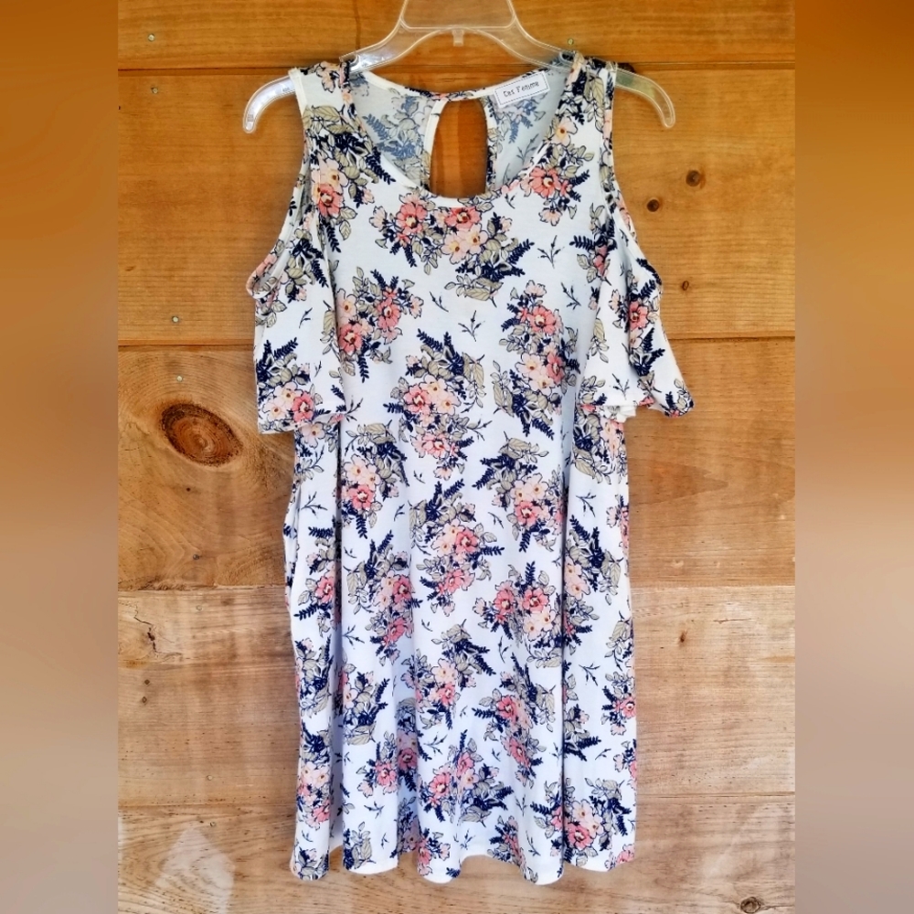 Floral print dress